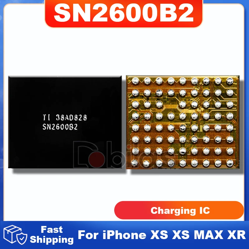 5Pcs SN2600B2 New Original For iPhone XS XS Max XR TIGRIS T1 Charger IC Chip U3300 BGA Charging IC Integrated Circuits Chipset 5pcs lot sm5414w new original bga charger ic charging ic integrated circuits replacement parts chip chipset