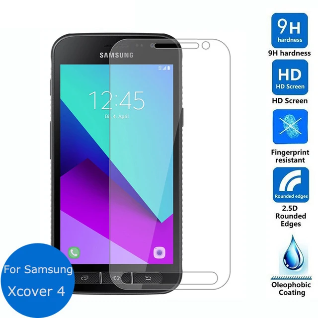 

2 шт. для samsung galaxy xcover 4 g389f, закаленное стекло 9h, защитная пленка, Защитная пленка для экрана для телефона