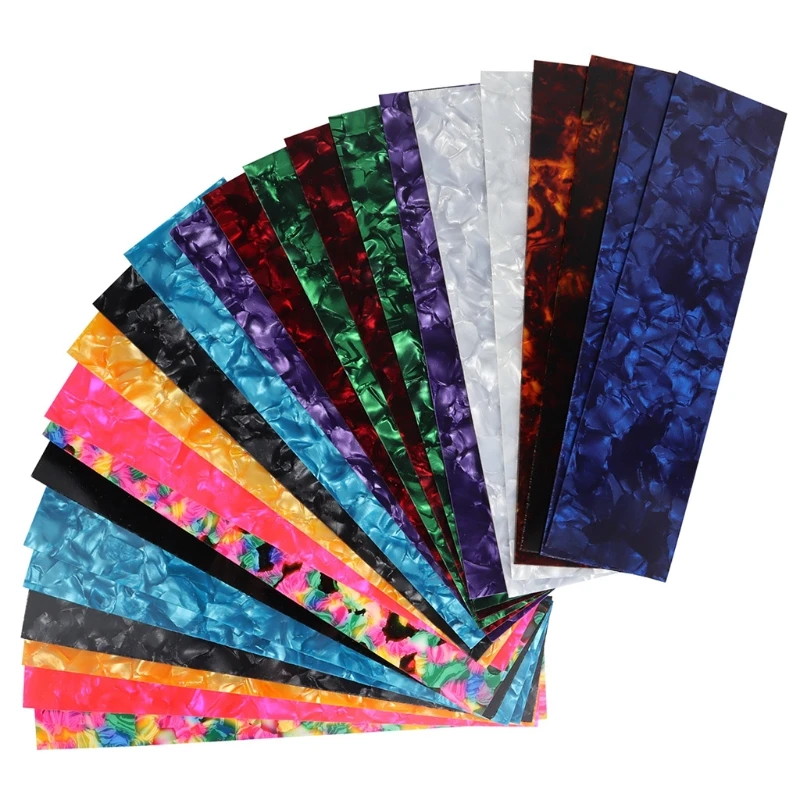 X5QF 25 шт. листы для удаления гитары легсветильник средние тяжелые целлулоидные