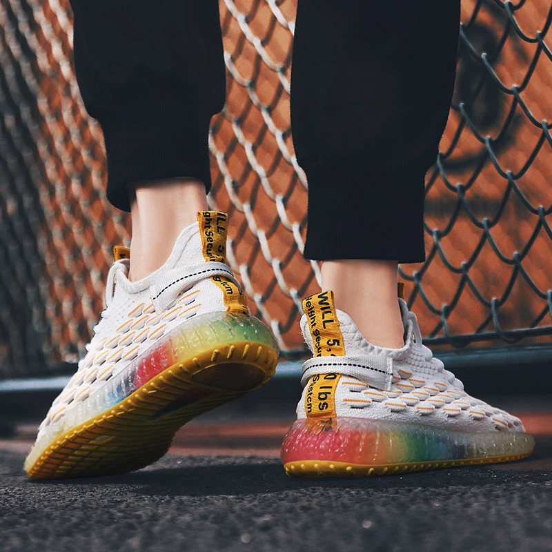 Мужские кроссовки Flyknit кроссовки мужские повседневные кроссовки мужские кроссовки прогулочная Уличная обувь для мужчин обувь Tenis Masculino Adulto