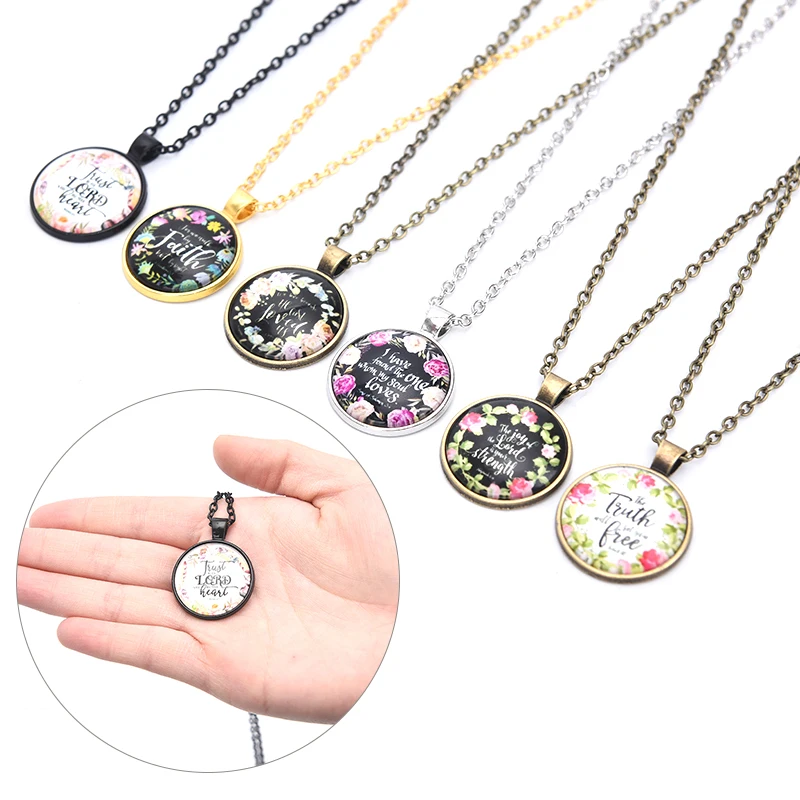 1 шт. Библейское ожерелье модное ювелирное изделие религиозный кулон