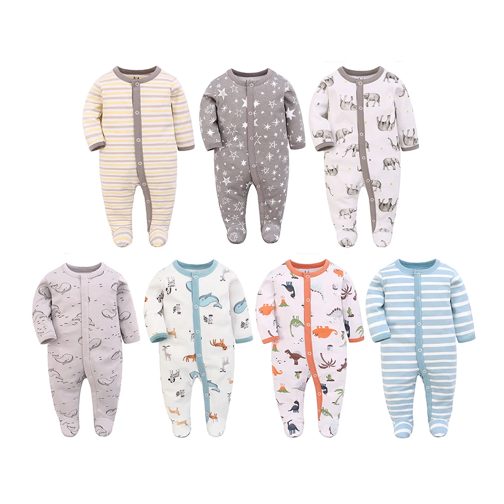 

Baby Rompers Newborn Baby Girl Clothes Full Sleeve Baby Boy Clothes Roupas Cotton Soft Outwear Four Seasons Pajamas Jumpsuit