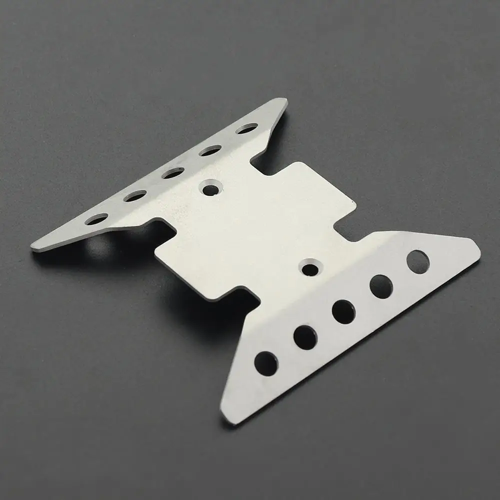 

Stainless Steel Axle Protector Chassis Armor Skid Plate For Rc Crawler Axial Scx10 Iii Axi03007 Upgrade Parts