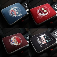 car cartoon armrest box cushion central control box height pad memory cotton core car universal set lovely interior accessories