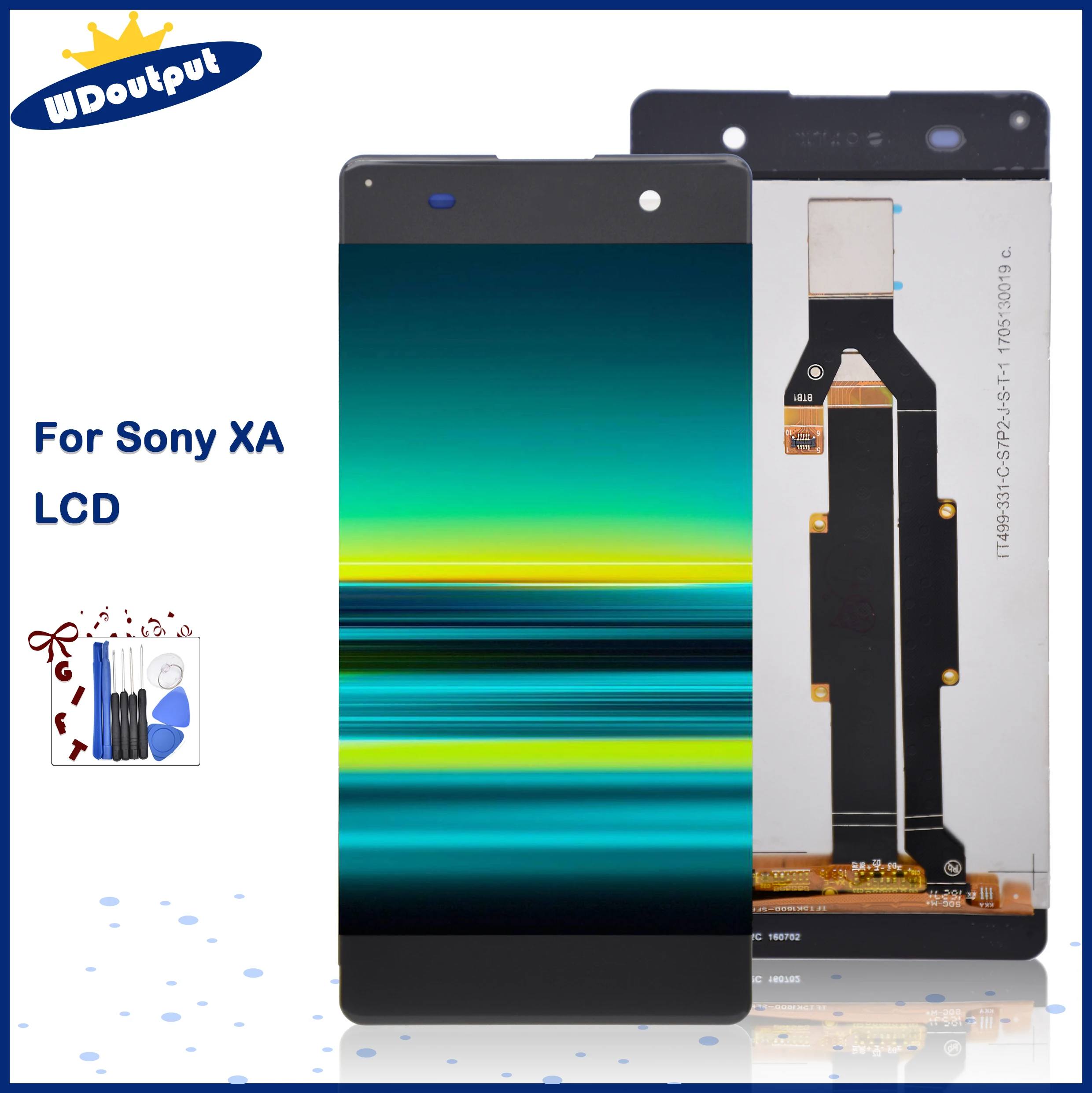5,0 "Original para Sony Xperia XA F3111 F3112 F3115 F3116 pantalla LCD de montaje de digitalizador con pantalla t&aacute;ctil de reemplazo-0