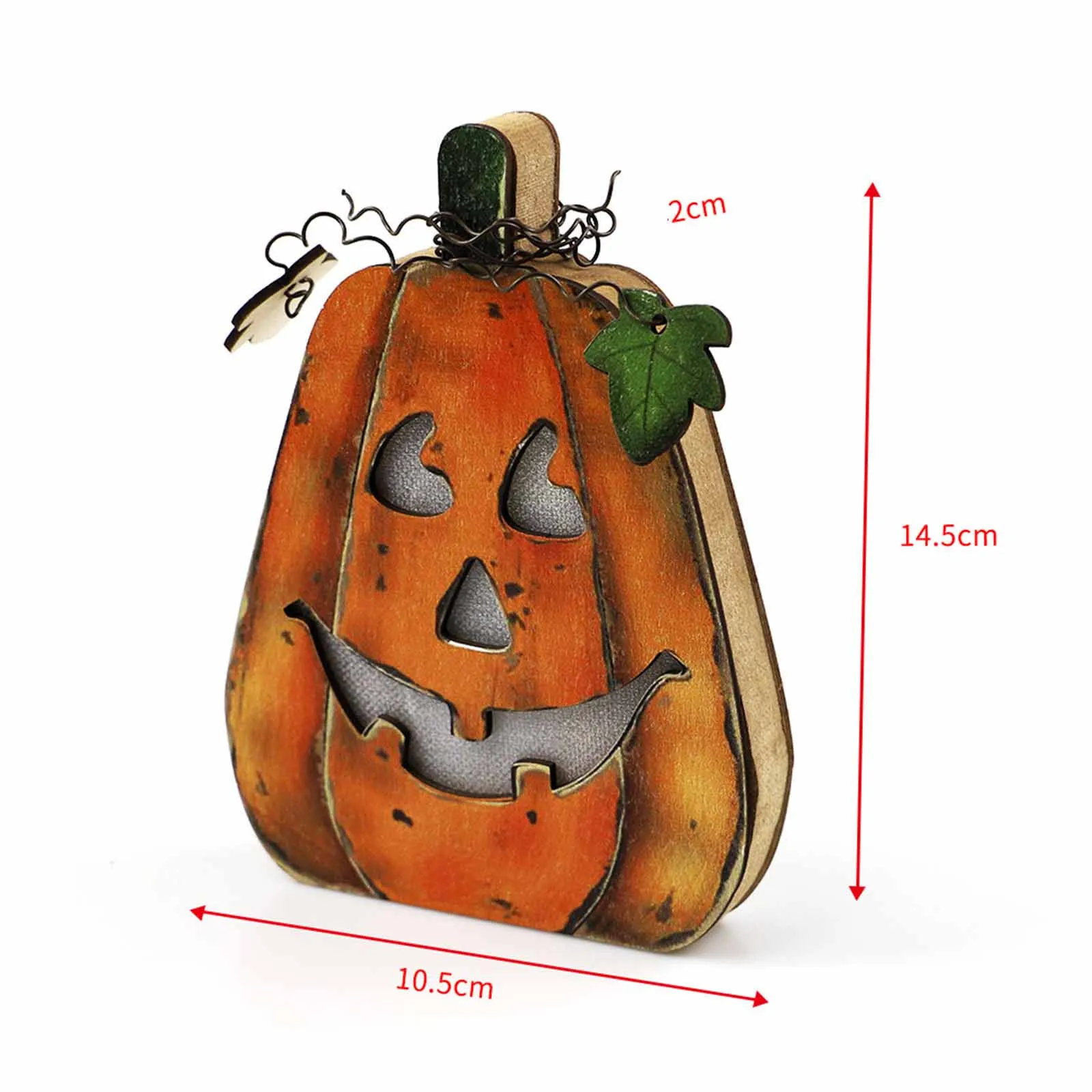 1 2 шт. декоративные деревянные светильники в виде тыквы/призрака|Украшения