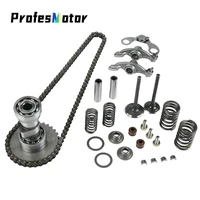 motorcycle cylinder head parts camshaft intake exhaust valve springs rocker timing chain for lf lifan 125cc horizontal engines