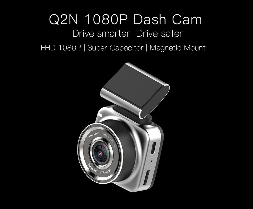 Xiaomi Mijia Dash Cam camera " дюймовый дисплей Anytek Q2N 1080FHD видеорегистратор g-сенсор 200 Вт видеорегистратор