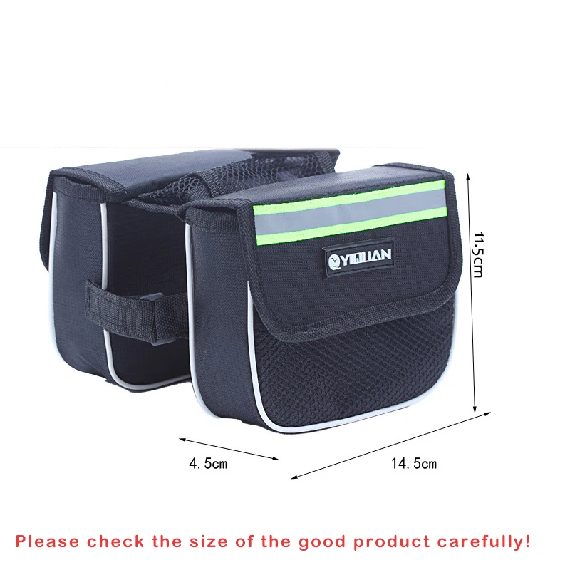 Водонепроницаемый чехол для велосипедной рамы сумки Pannier велосипедный кошелек