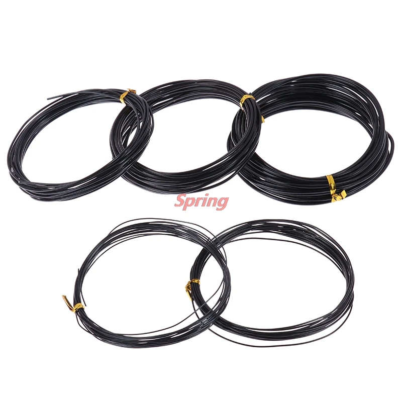 

- Popular Total 5m (Black) Bonsai Wires Anodized Aluminum Bonsai Training Wire With 5 Sizes 1.0 Mm,1.5 Mm,2.0 Mm 2.5mm .3mm
