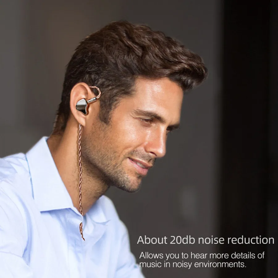 Наушники FAAEAL Hibiscus HiFi мощные сценические наушники вкладыши IEM 10 мм Алмазное