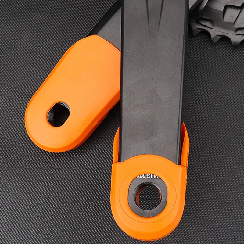 2 Pcs Silicone MTB Road Bike Crank Arm Skin Protectors Sleeve Cover Boot Cap Tools Kit Outdoor Cranksets Bicycle Components | Спорт и