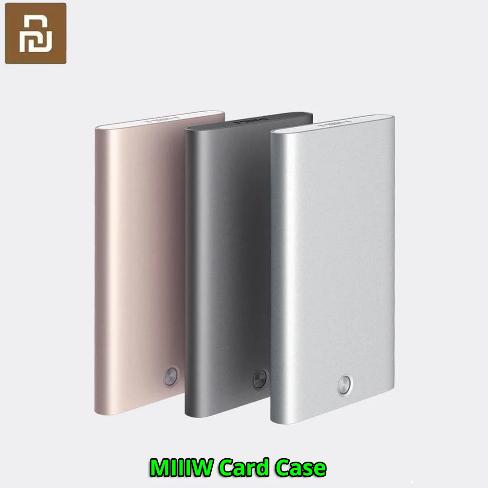 Металлический Чехол Youpin MIIIW для кредитных карт с автоматической