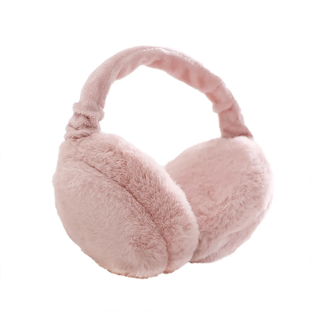 Складные зимние наушники из искусственного меха для женщин 2020 | Аксессуары