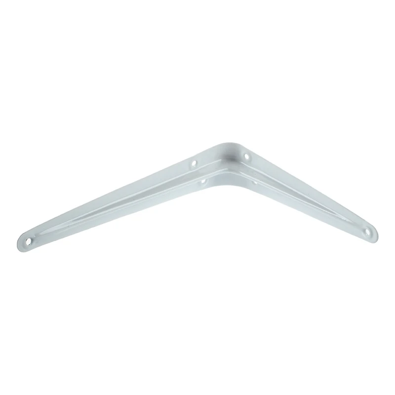 

TOP!-4Pcs Wall Furniture Shelf Brackets Braces Iron White 15X20cm & 1set Roller Brush Cleaner Head Floor Carpet Brush Head