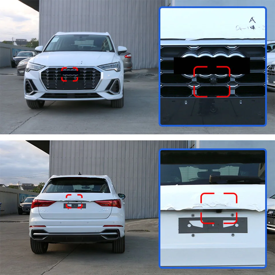 Автомобильный HD 360 градусный объемный обзор для Audi Q3 MMI навигация автомобильная