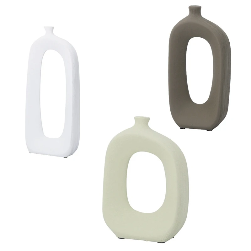 

Керамическая ваза, винтажная ваза в скандинавском стиле для гостиной, украшение для полки крыльца, ваза для украшения дома, предметы мебели