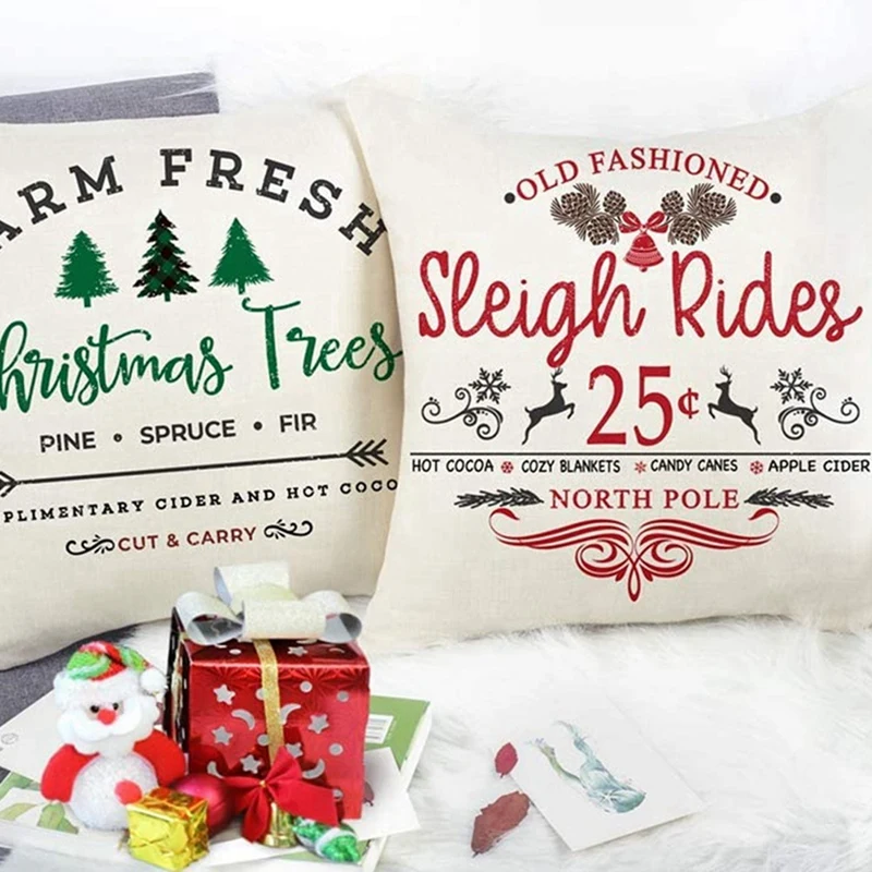 

6 Pcs Kitchen Food Storage Wrap Microwave Bowl Seal Cover Stretch Lid & 4 Pcs Farmhouse Throw Pillow Covers