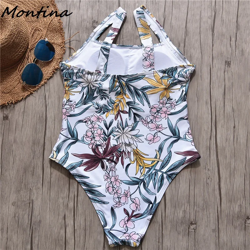 Женский слитный купальный костюм кружевная пляжная одежда на одно плечо боди для