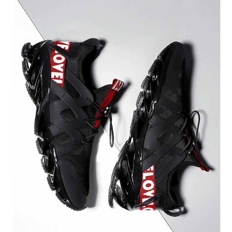 Мужские кроссовки для бега Blade 2020 новые модные тренды Летние черные дышащие