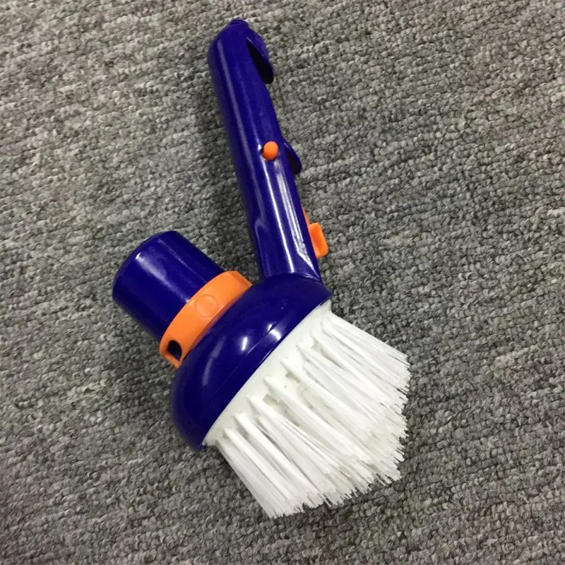 

Swimming Pool Nozzle Suction Head Cleaning Brushes Multipurpose Tools for Cleans Wall Pool Floor and Steps Clean Supply
