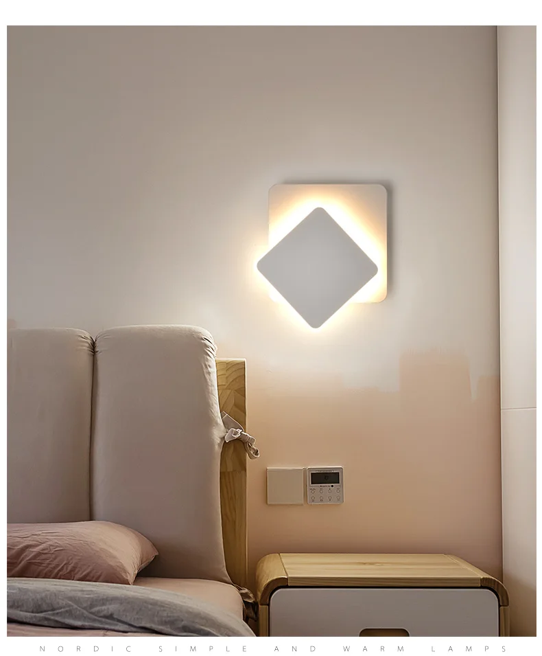 Скандинавская Простая Современная креативная индивидуальная Светодиодная