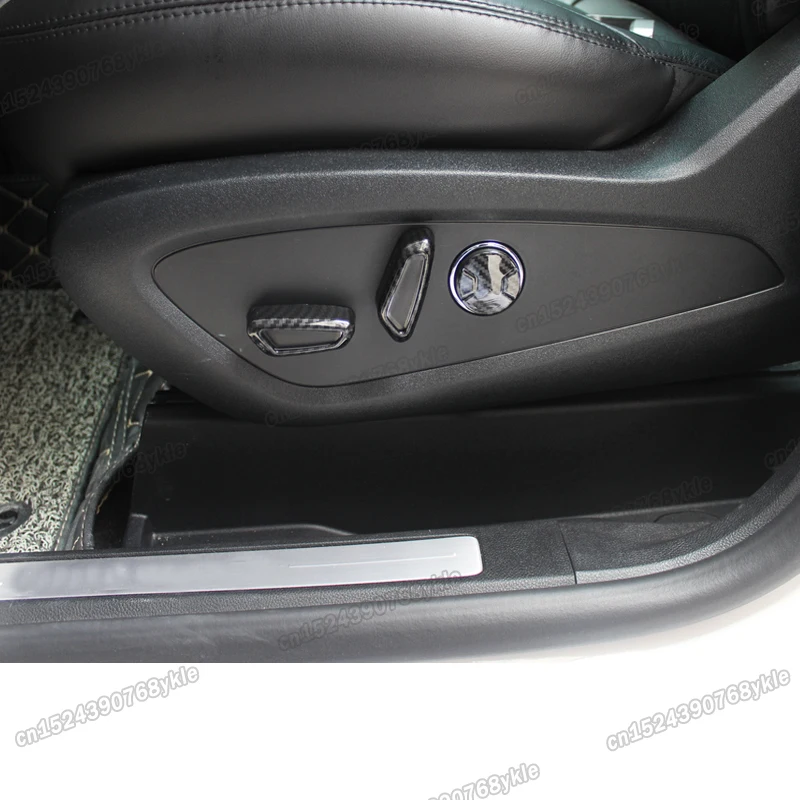 Накладки на автомобильные сиденья из углеродного волокна для lincoln mkx 2016 2017 2018 2019