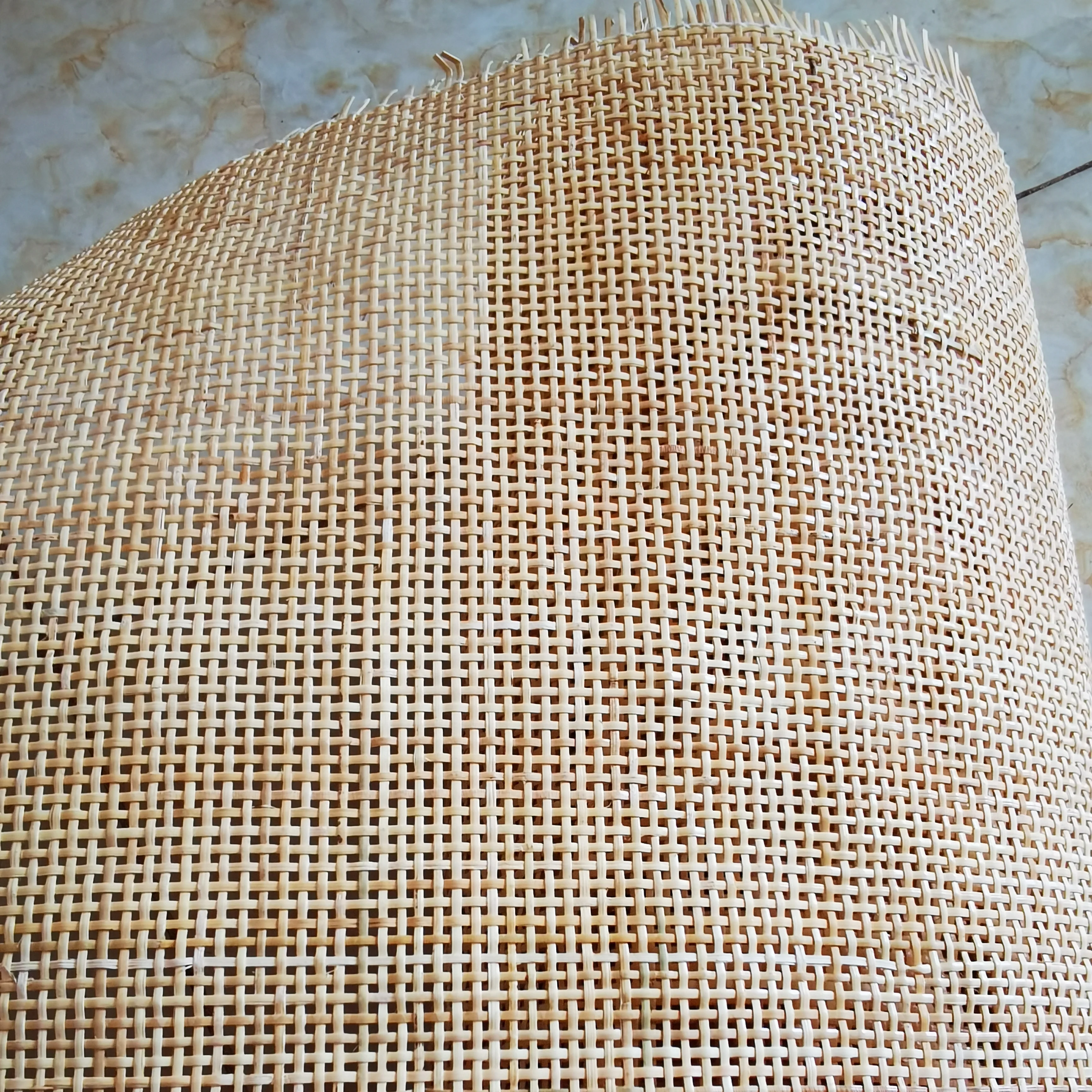 30-90CM Natural Real Rattan Wicker Indonesian Checkered Cane Webbing Wardrobe Shoe Cabinet Accessories | Мебель