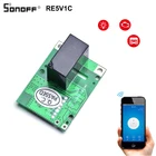 SONOFF RE5V1C релейный модуль 5 в WiFi DIY Переключатель InchingSelflock режимы работы приложение голосовое дистанционное управление для Alexa Google Home