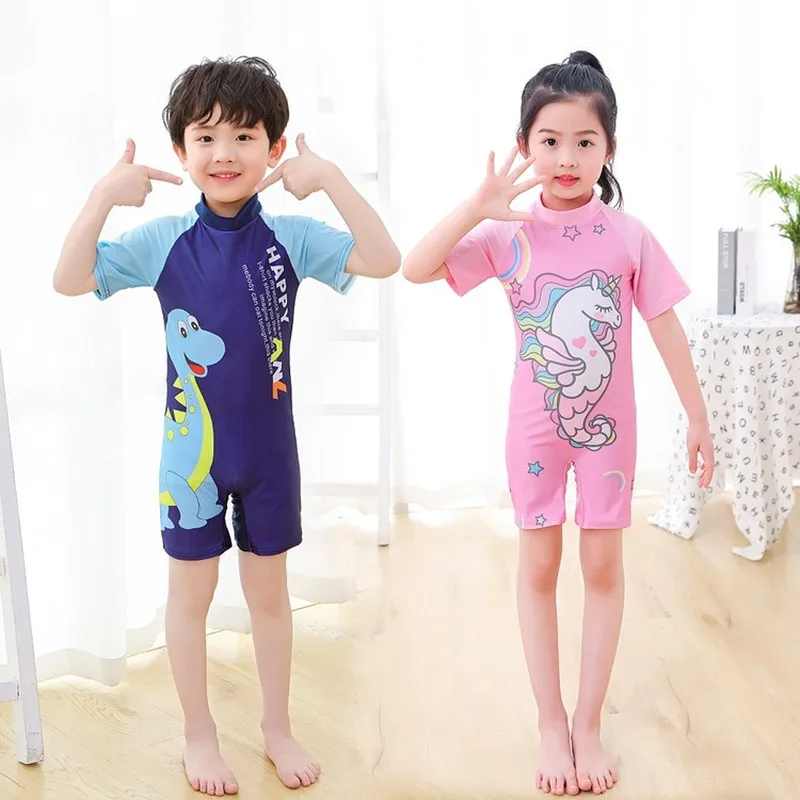 

Cartoon One Piece Swimsuit Children Swimsuit Baby Girl Swimwear Kids Swimwear Boys and Girls Swimsuits Toddler Bathing Suit Girl