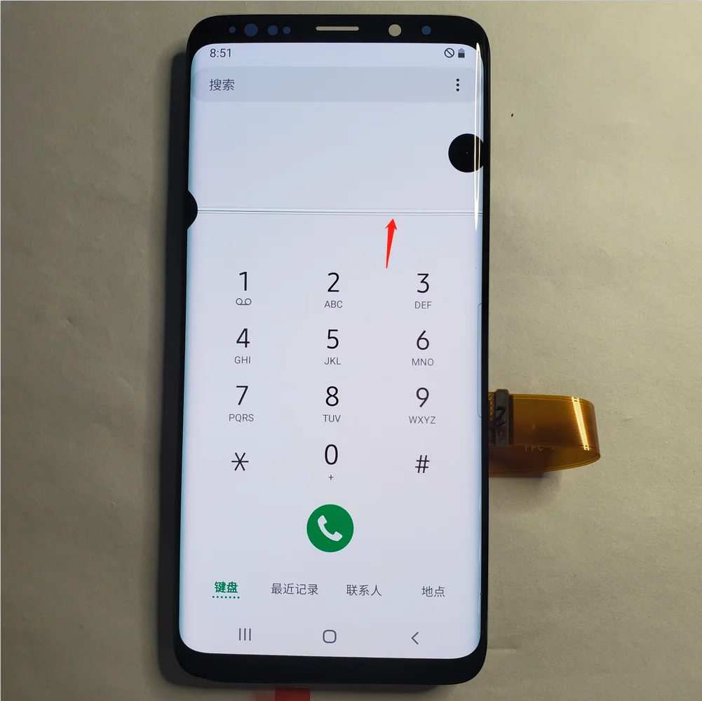 Оригинальный линейный вариант для Samsung Galaxy S9 + G965F G965W Plus ЖК-дисплей сенсорный