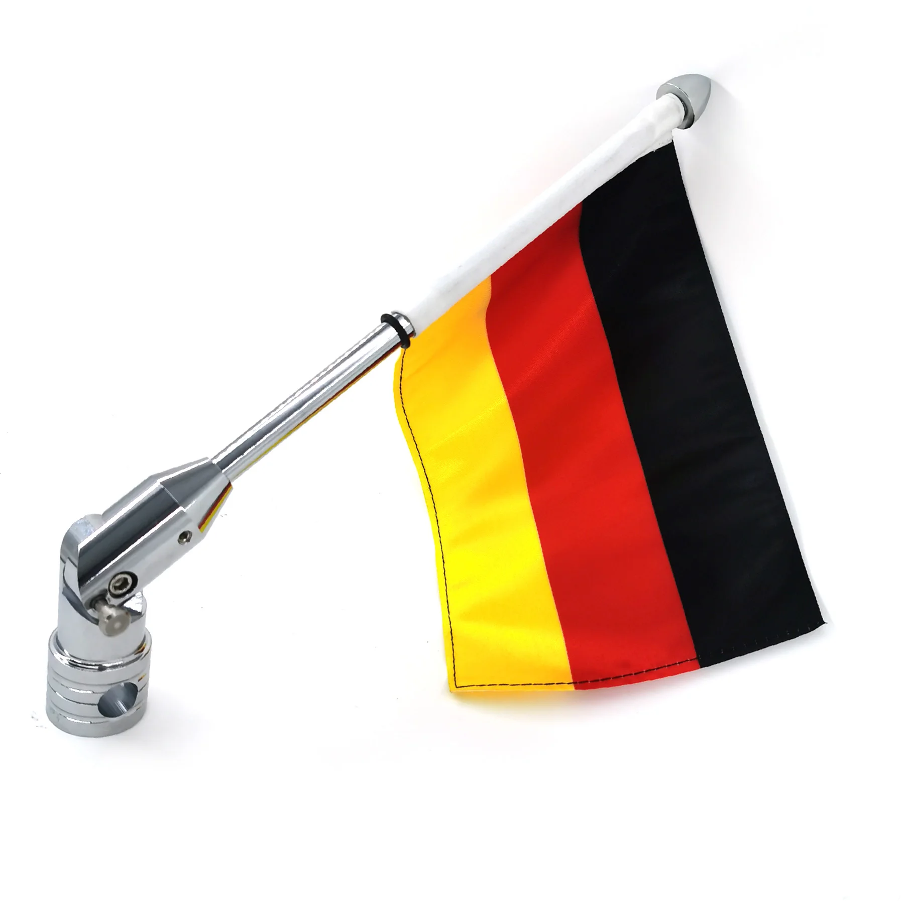 

Складной универсальный мотоциклетный флагшток с креплением Германии для Harley Yamaha Honda