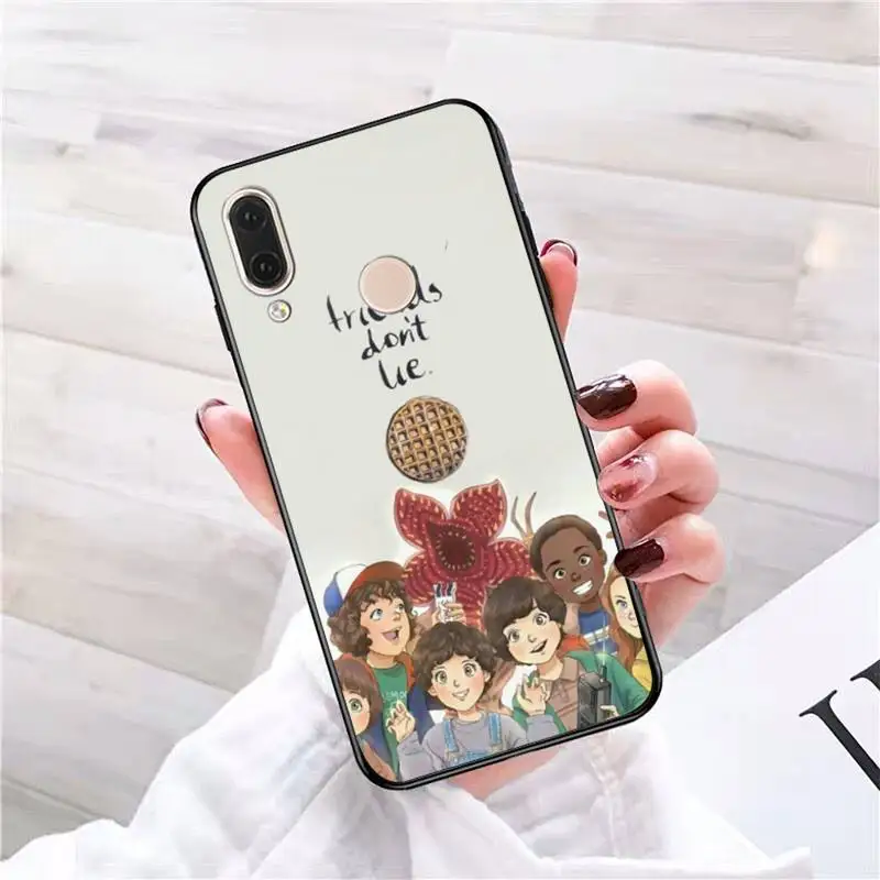 Stranger Things Friends Don't Lie For Black TPU Soft Phone Case  For Redmi note 8 8Pro 8T 6pro Redmi 8 7A 6A Xiaomi mi 8 9