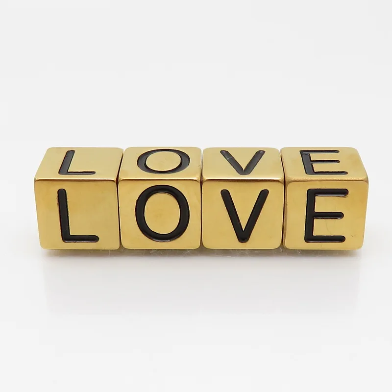 Аксессуары KALEN DIY из нержавеющей стали с покрытием золота, буквы A-Z, подвески для шарма длиной 8 мм с инициалами имени, ювелирные изделия 2020 года.