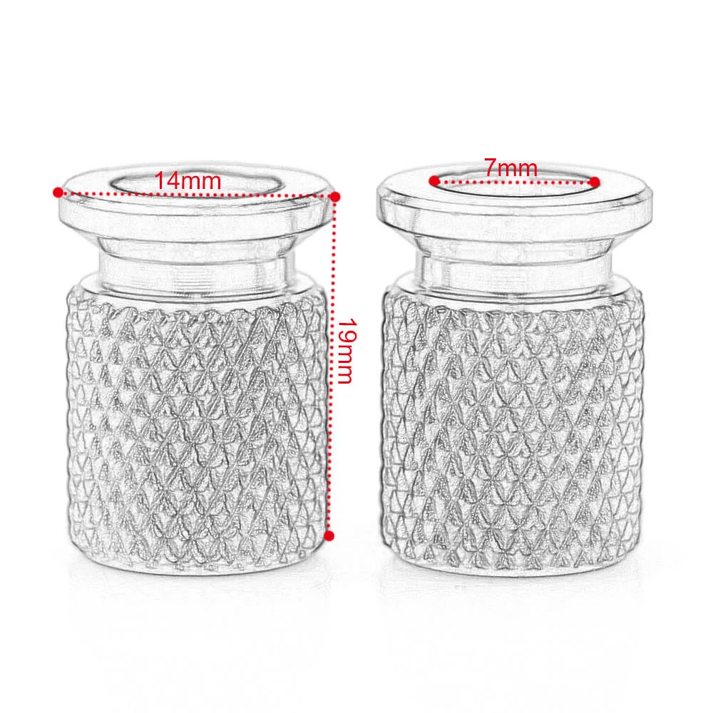 Клапан шины мотоцикла Fazer с ЧПУ алюминиевая крышка штока воздушного порта для шин