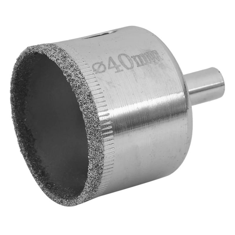 

12Pcs Diamond Drill Bits Glass Tile Hole Saw Bits Set, Hollow Core Drill Bits, Extractor Remover Hole Saws for Glass, Ceramics,