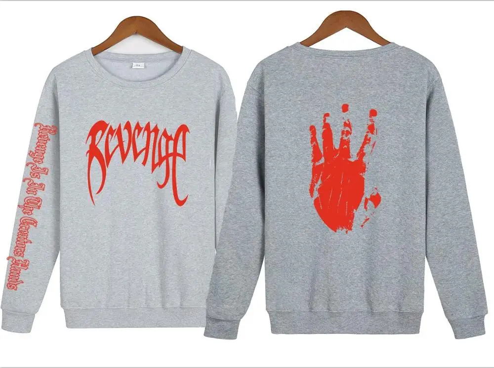 Толстовка мужская свободного покроя повседневный свитшот в стиле хип хоп