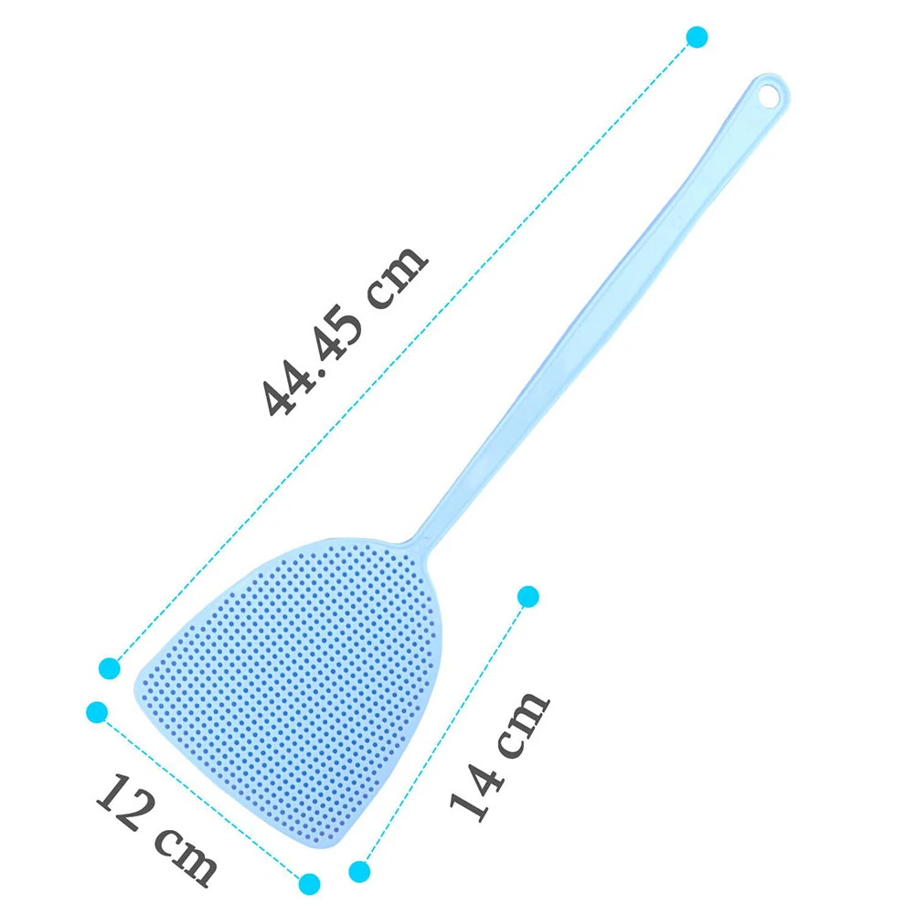 Гибкая пластиковая мухобойка с длинной ручкой средство для борьбы вредителями