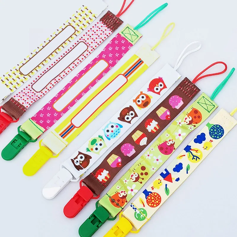 

Baby Pacifier Clip Chain Ribbon Holder Chupetas Soother Pacifier Clips Leash Strap Nipple Holder For Infant Feeding