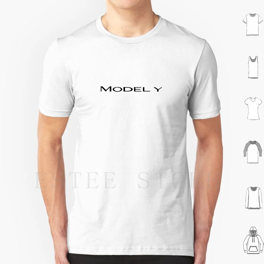 

Футболка с принтом Tesla Model Y Logo, хлопковая Футболка Tesla Motors Tesla, модель Y Elon наиболее Маск Tesla