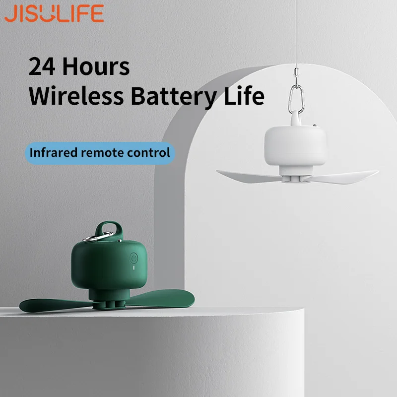 Потолочный вентилятор JISULIFE с USB-зарядкой портативные домашние электрические