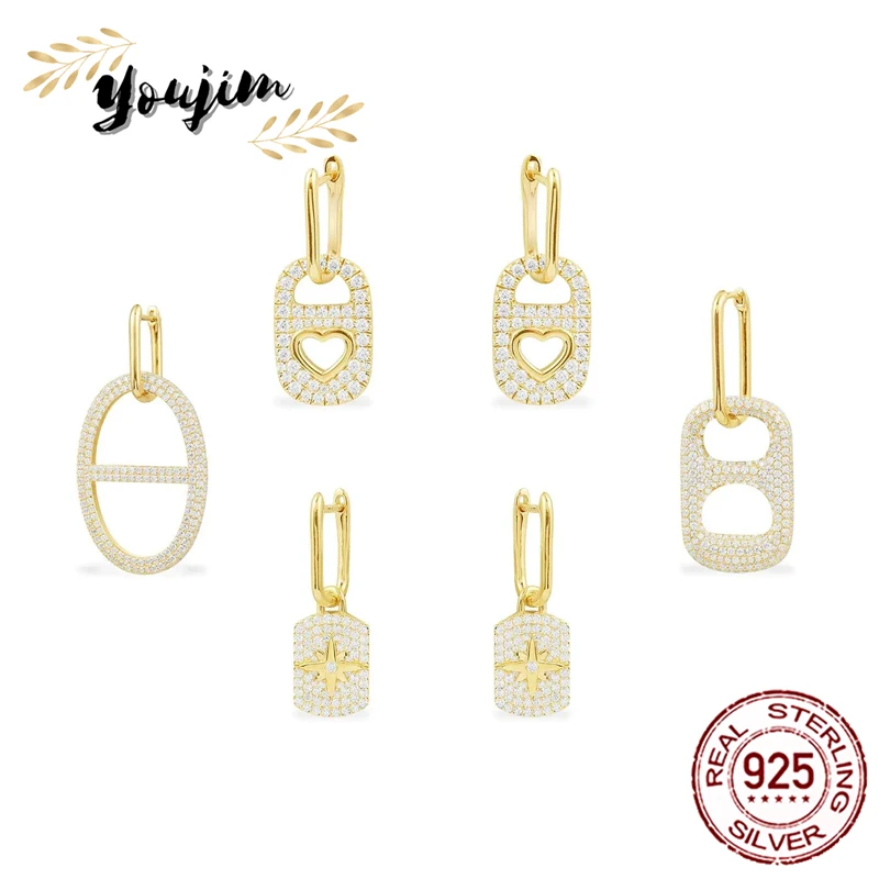 

Женские серьги из серебра 2021 пробы с фианитами