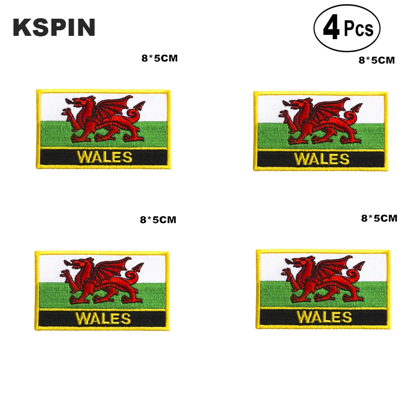 Того Shiled форма флаг нашивки с национальным флагом для одежды DIY украшения PT0051