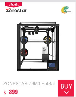 ZONESTAR Z5SM2 двойной экструдер автоматический Смешивание цвета средний размер Impresora Imprimante горячая распродажа дешевые 3d принтер DIY комплект