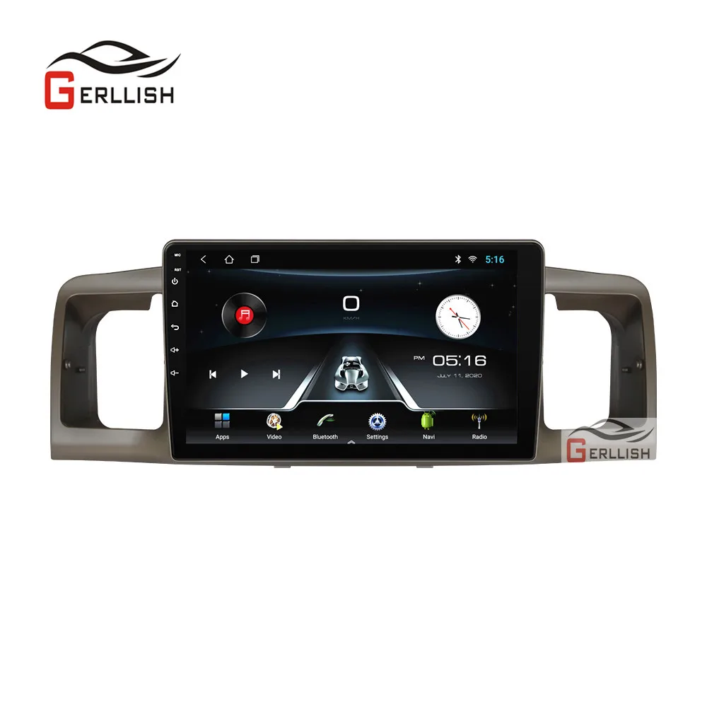 Сенсорный экран android dvd плеер для Toyota Corolla EX 2005 2015 Стерео gps навигация с онлайн