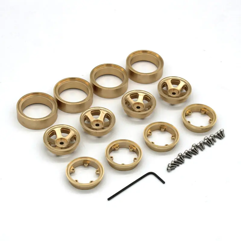 

Metal Upgrade Accessories Star Wheels Counterweight Wheel Ring FOR FMS 1/18 Cool Road Ze RC Climbing Remote Control Car