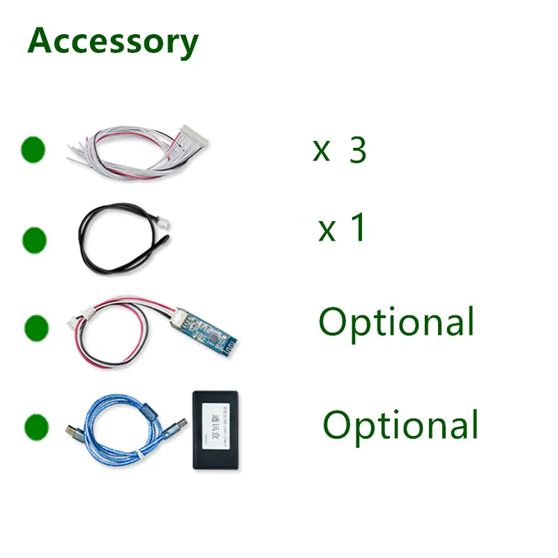 

Bluetooth Smart BMS 6S 7S 8S 80A 100A 18650 Li-ion battery protection board UART Bluetooth