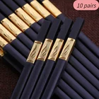 10 пар, палочки для еды в китайском стиле