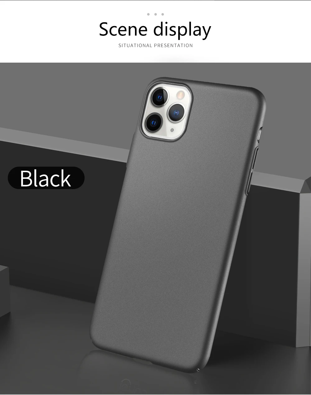 Для iPhone 11 Pro Max чехол 5,8/6,1/6,5 дюймов оригинальные lenuo Жесткий PC матовый чехол Защитный чехол для телефона чехол для iPhone11 Pro задняя крышка