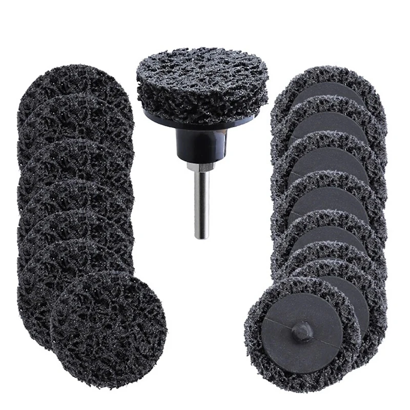 

11pcs 2 Inch Sanding Tools Set Diamond Disc Polishing Pads Wheels with 1/4 Inch Shank Disc Pad Holder for Polishing